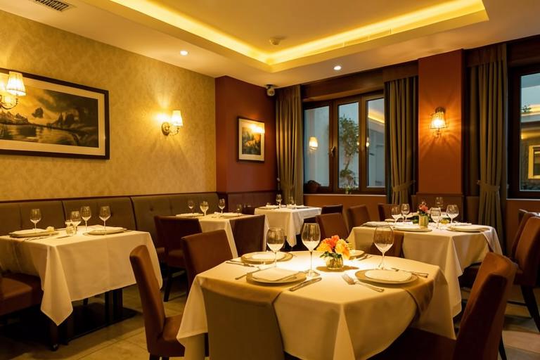 Spice Meadow dining room